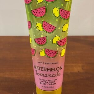 Bath & Body Works Watermelon Lemonade Body Cream - Pink, Green, Yellow